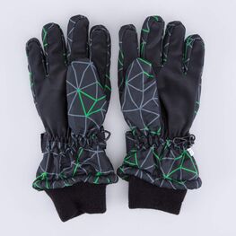 07721170-40 Перчатки утепленные для мальчика для мальчики черный фото №2