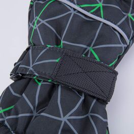 07721170-40 Перчатки утепленные для мальчика для мальчики черный фото №3