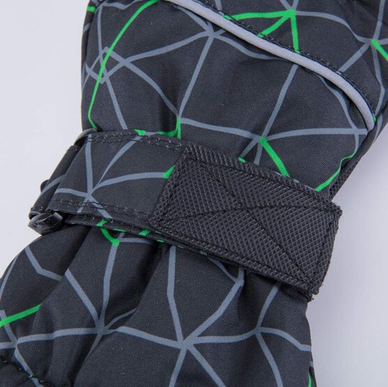 07721170-40 Перчатки утепленные для мальчика для мальчики черный фото №3