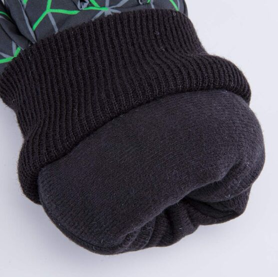 07721170-40 Перчатки утепленные для мальчика для мальчики черный фото №4