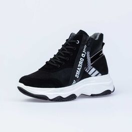 752169-31 Ботинки для девочки черный