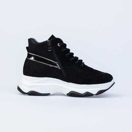 752169-31 Ботинки для девочки черный фото №2