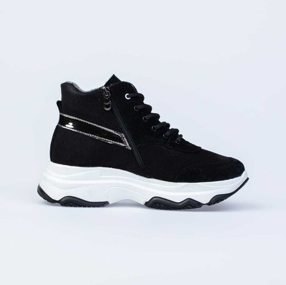 752169-31 Ботинки для девочки черный фото №2