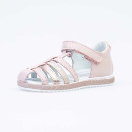 322109-22 Сандали летние на липучке для девочки розовый