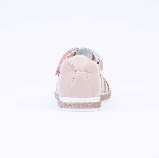 322109-22 Сандали летние на липучке для девочки розовый фото №5