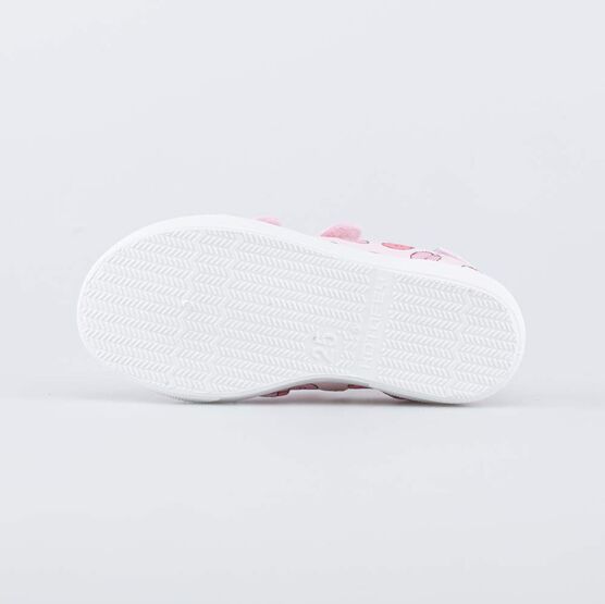 231240-11 Кеды на липучках Пончики для девочки розовый фото №3