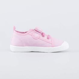 231242-11 Розовые хлопковые кеды Радуга для девочки розовый фото №2