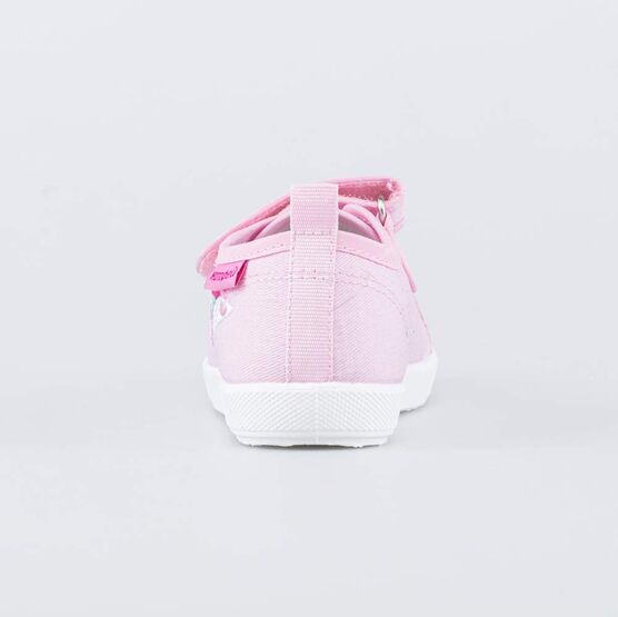 231242-11 Розовые хлопковые кеды Радуга для девочки розовый фото №5