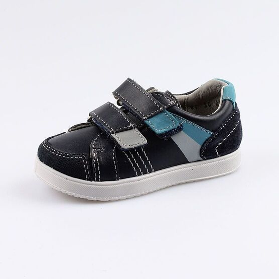 232071-24 Полуботинки для мальчики син-бир