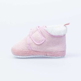 001089-11 Пинетки- ботинки для девочки розовые для девочки розовый фото №3