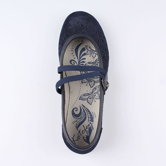 632260-23 Туфли для девочки светло-синий фото №4