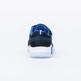 144125-71 Кроссовки с LED-подсветкой на подошве для мальчики чер-син фото №2