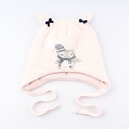 07811102-41 Шапка для девочки, розовый для девочки розовый