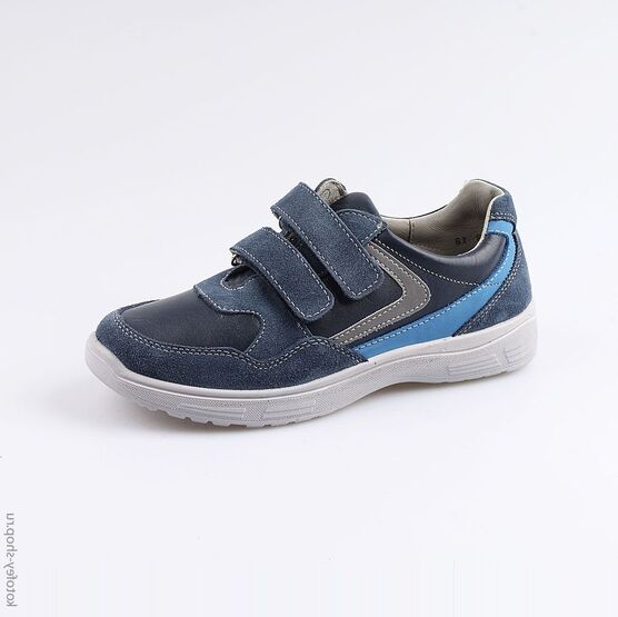 632213-23 Полуботинки для мальчики светло-синий