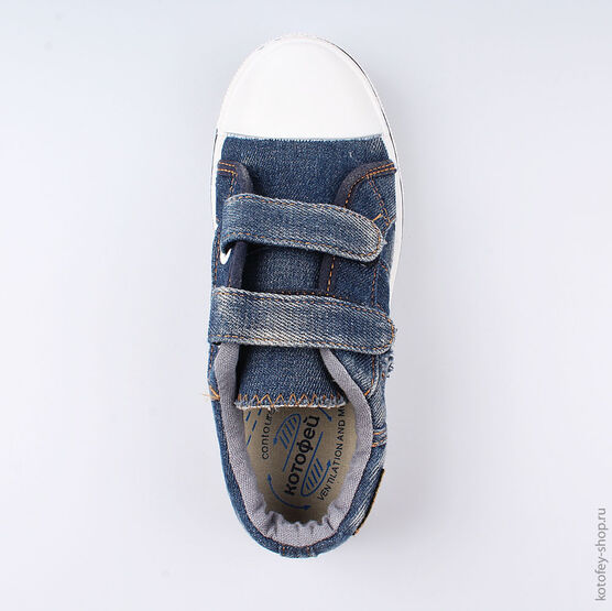 731029-11 Кеды для мальчики светло-синий фото №4