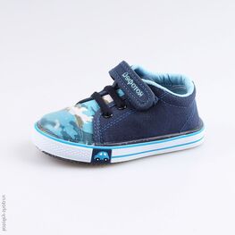 231145-11 Кеды для мальчики светло-синий