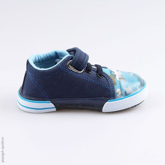 231145-11 Кеды для мальчики светло-синий фото №2