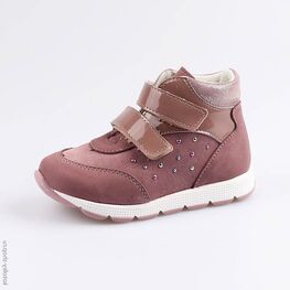 352215-23 Ботинки для девочки розовый