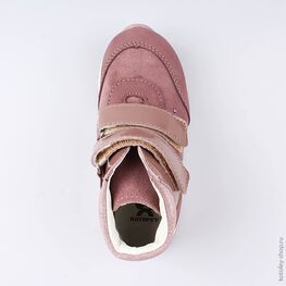 352215-23 Ботинки для девочки розовый фото №4