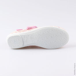 531056-72 Текстильная обувь для девочки розовый фото №3