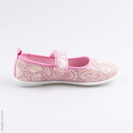 531056-72 Текстильная обувь для девочки розовый фото №2