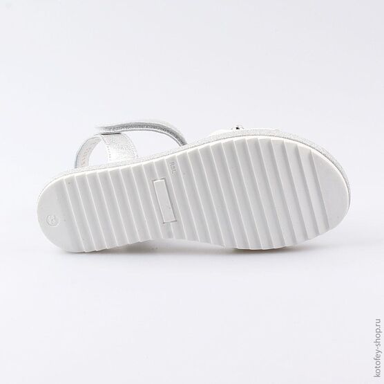 522134-22 Босоножки для девочки бел-срб фото №3