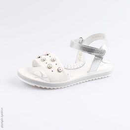522134-22 Босоножки для девочки бел-срб
