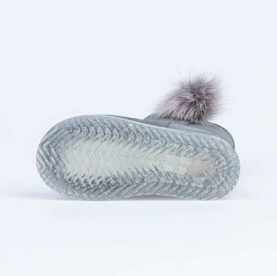 362103-42 Зимние сапожки для девочки для девочки серый фото №3