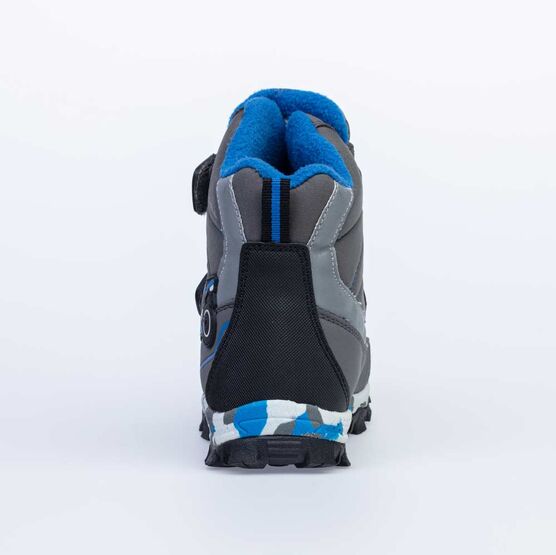 454990-41 Мембранные ботинки с LED-подсветкой для мальчики сер-гол фото №5