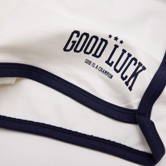 07862116-40 Укороченные шорты для девочки бежевый для девочки бежевый фото №3