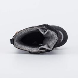 157014-41 Черные валенки для мальчика 1936 для мальчики серый + черный фото №4