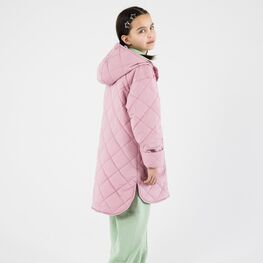 07857063-40 Утепленное пальто для девочки для девочки розовый фото №2
