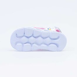 323071-11 Пляжная обувь с LED-подсветкой на подошве для девочки персиковый фото №3