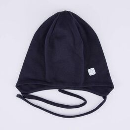 07711660-40 Хлопковая шапка для мальчика Дракончик для мальчики синий фото №4