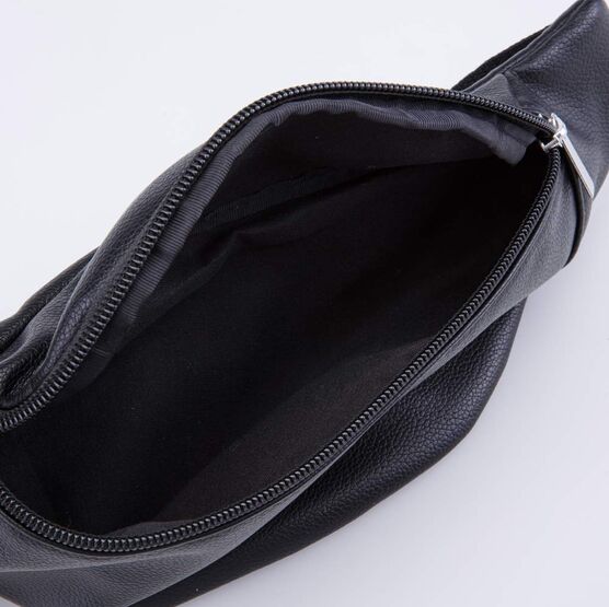 02702310-40 Сумка поясная черный для мальчики черный фото №4