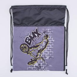 02708202-40 Мешок для обуви BMX для мальчики серый