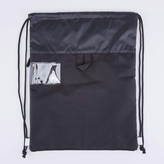 02708203-40 Мешок для обуви Дино для мальчики черный фото №2