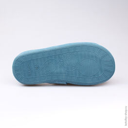 531021-11 Тапочки голубые для мальчики голубой фото №3