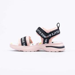 721007-21 Босоножки для девочки роз-чер фото №2