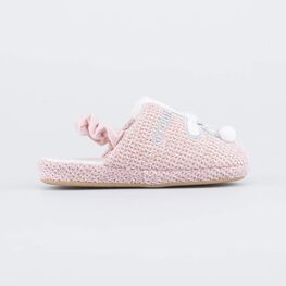 331286-11 Домашние детские тапочки Ламы для девочки розовый фото №2