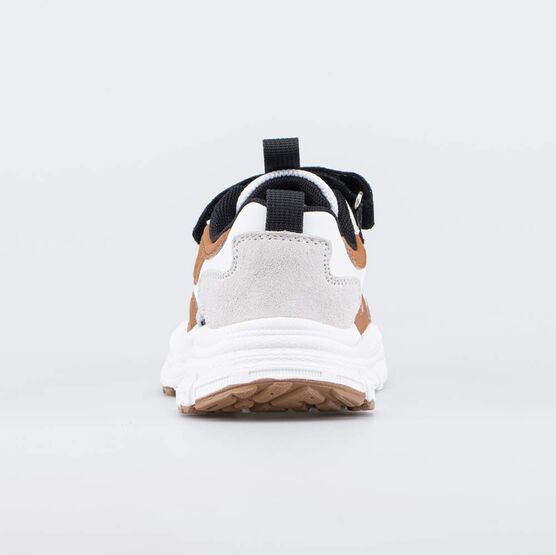 644490-74 Подростковые кожаные кроссовки для мальчики кор-беж фото №5