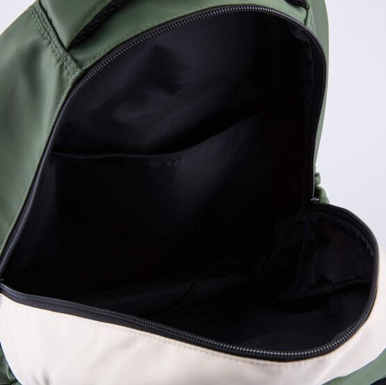 02704387-40 Рюкзак школьный зелено-бежевый (15+) для мальчики зеленый + бежевый фото №4