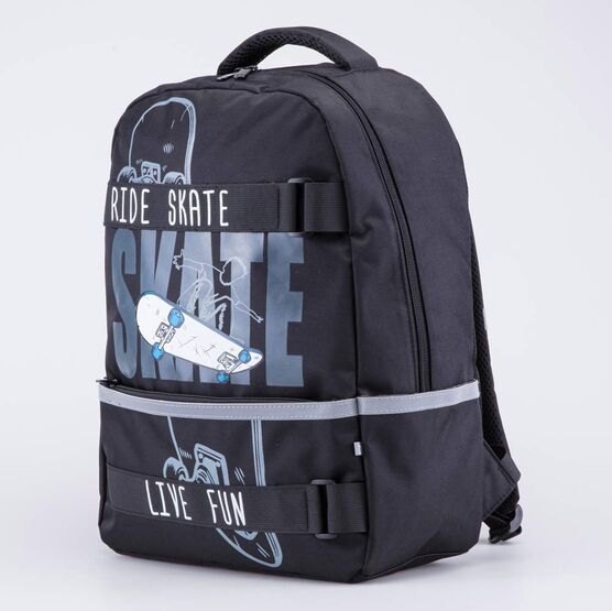 02704390-40 Рюкзак школьный черный (15+) для мальчики черный фото №2