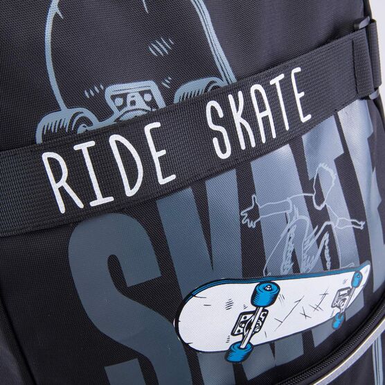 02704390-40 Рюкзак школьный черный (15+) для мальчики черный фото №5