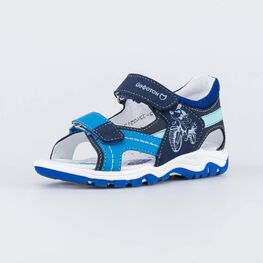 324051-24 Сандалии на липучках для мальчики синий