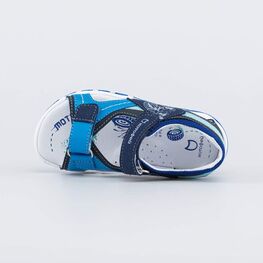 324051-24 Сандалии на липучках для мальчики синий фото №4