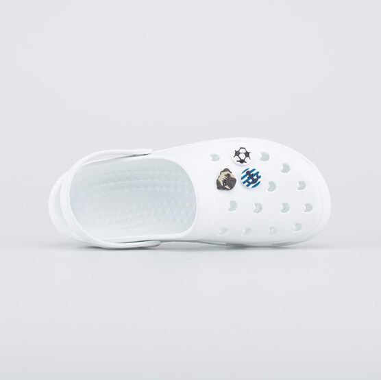 525137-02 Пляжные сабо с котофишками для мальчики белый фото №4