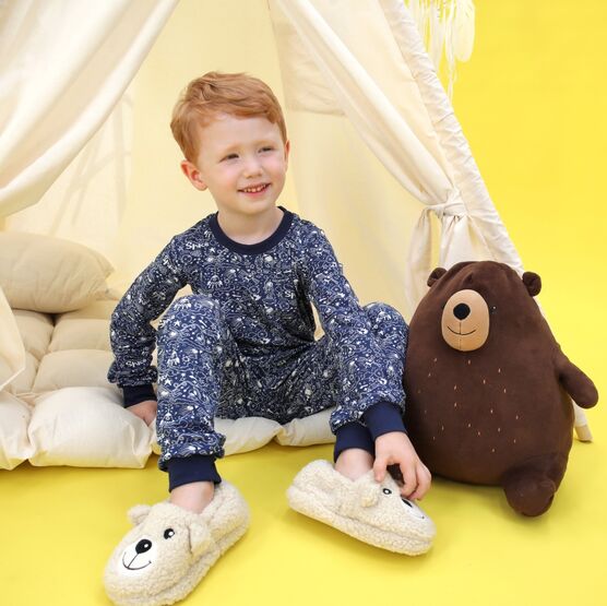 07756022-41 Пижама для мальчика Космос для мальчики синий фото №7