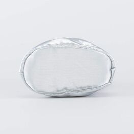 001106-47 Зимние пинетки под комбинезон для девочки серебристый фото №3