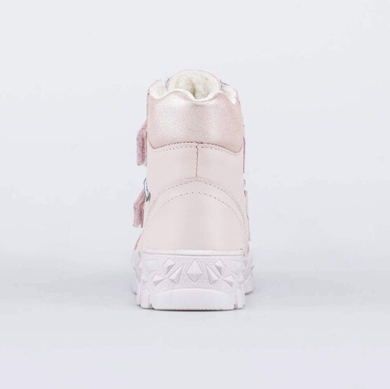 152360-41 Зимние ботинки на липучках для девочки для девочки розовый фото №5